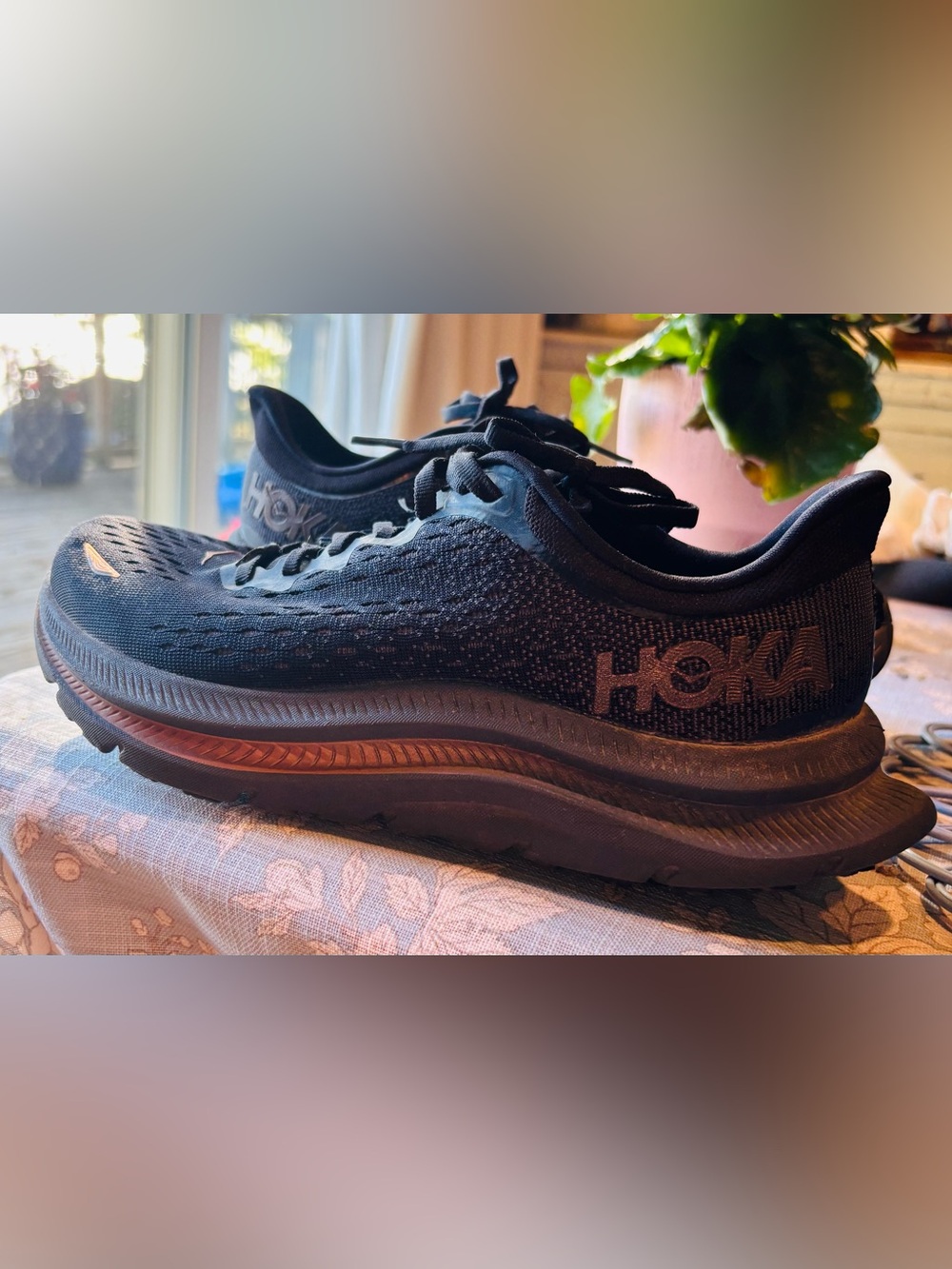 Hoka Women’s Black Athletic Running Shoes